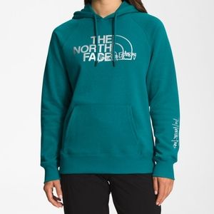 The North Face Teal Hoodie